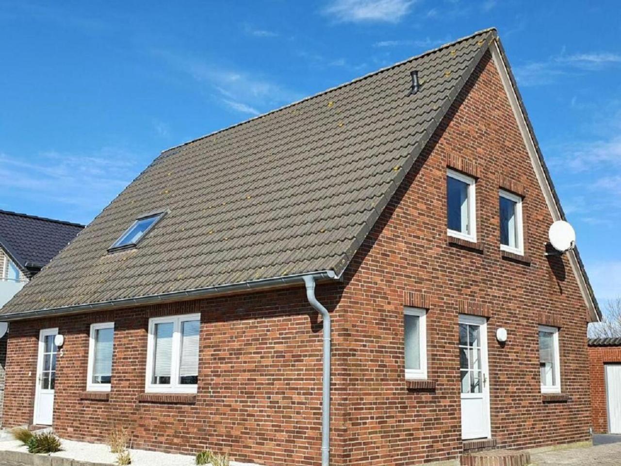 Ferienwohnung Watt'n Deich Nordstrand Exterior foto