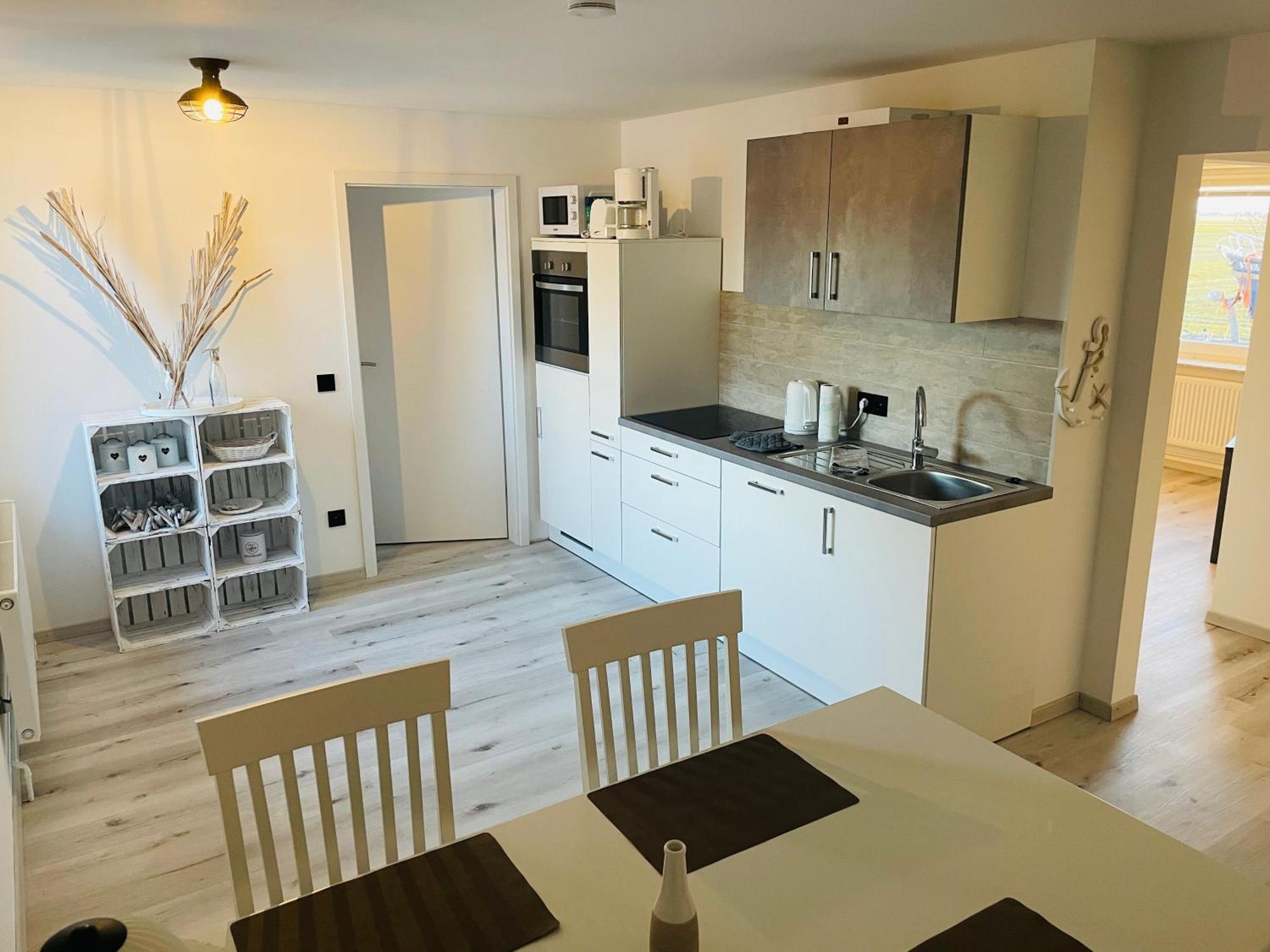 Ferienwohnung Watt'n Deich Nordstrand Exterior foto